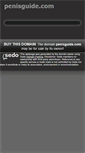 Mobile Screenshot of penisguide.com